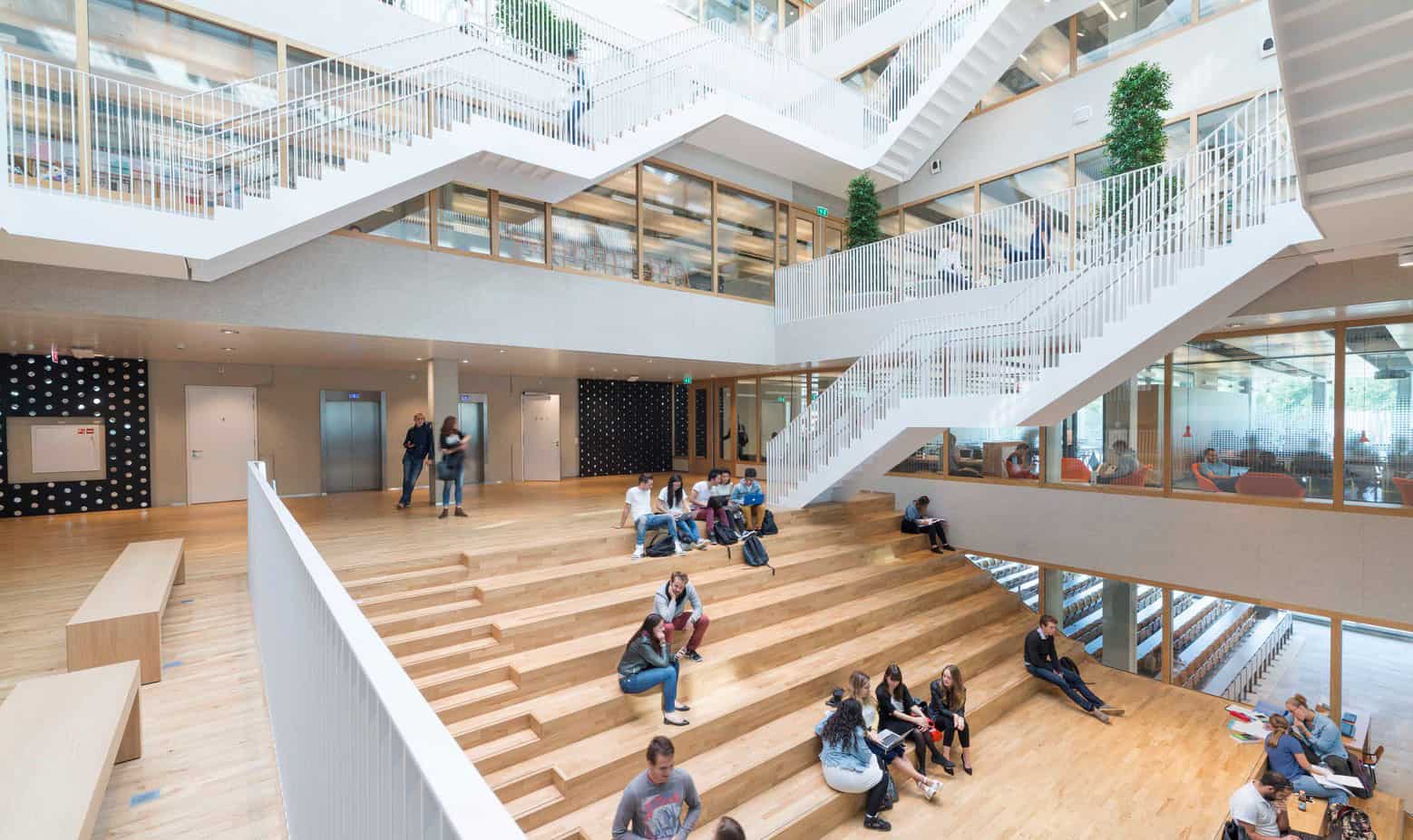 Erasmus University hallway