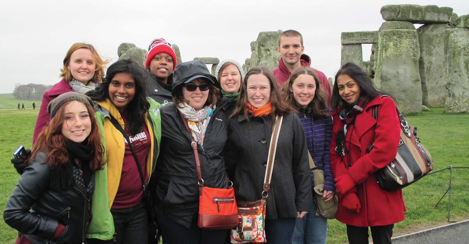 International students in London